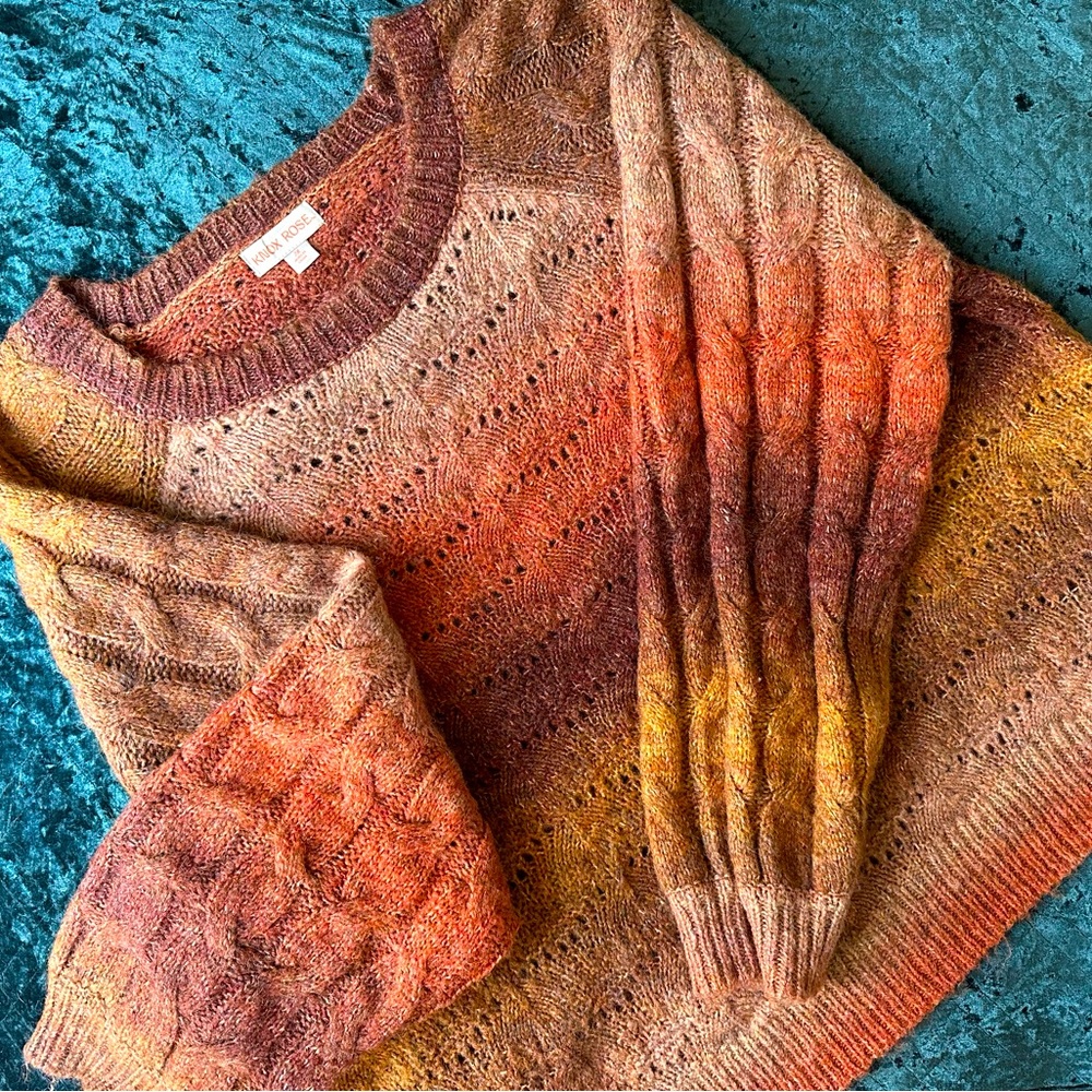 Size 2X Crewneck Sweater - Knox Rose